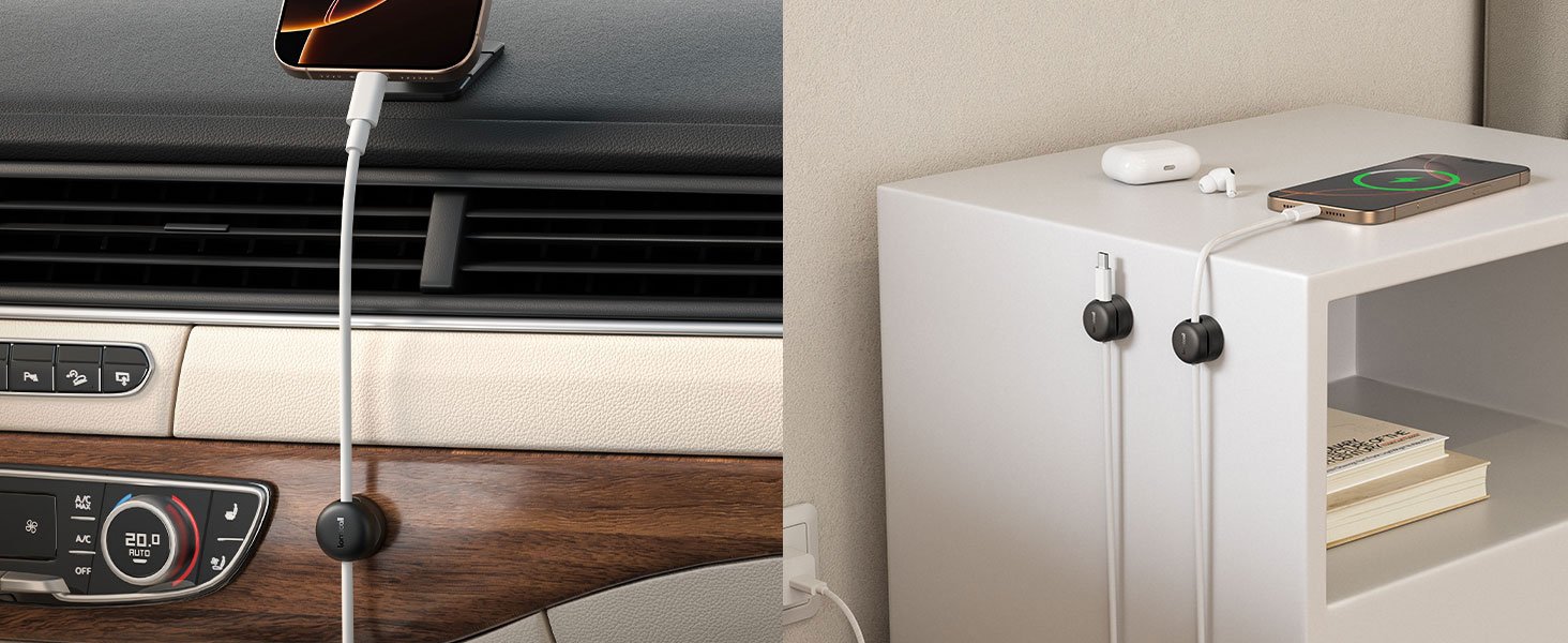 phone cord holder clips phone cord holder iphone charger car holder charging cord organizer