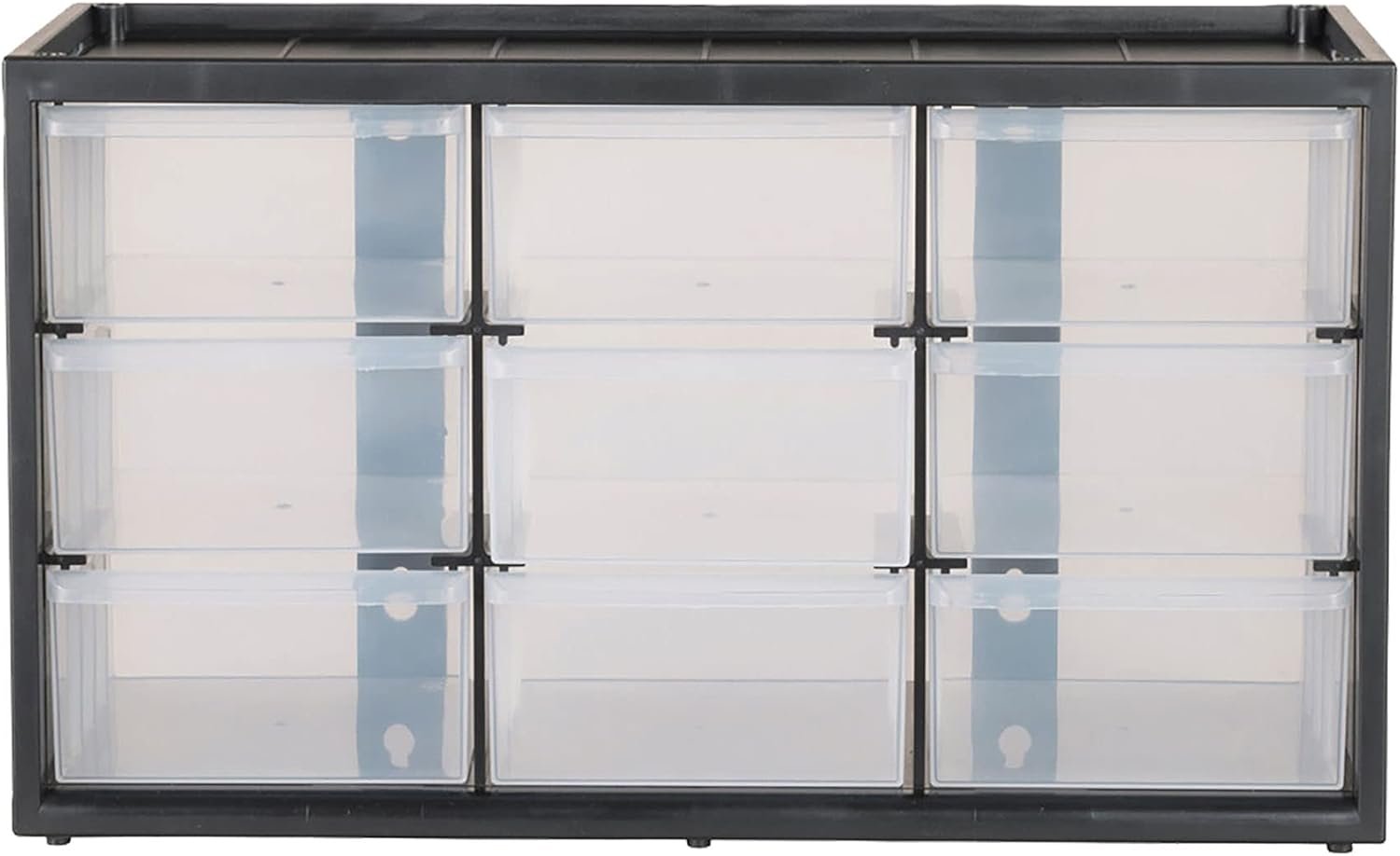 CRAFTSMAN Plastic Storage Organizer Bin System, 9 Compartment, Modular, Home Office (‎CMST40709)