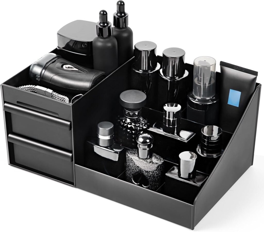 Mens Organizer,Perfume Organizer,Cologne Stand,Cologne Shelf,Perfume Stand,Bathroom Countertop Storage,Shelf for Bathroom Counter,Mens Dresser,Men Bedroom,Bathroom Organizers And Storage,Gifts For Men