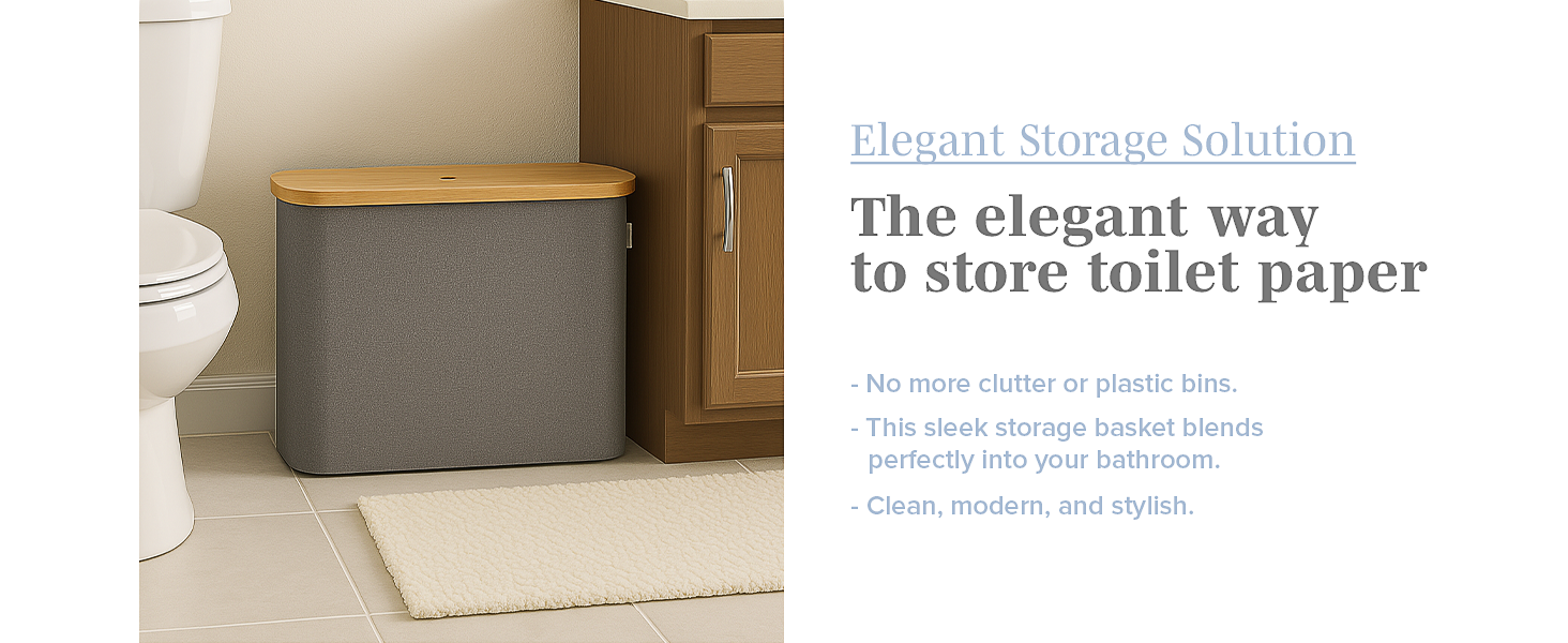 toilet paper organizer