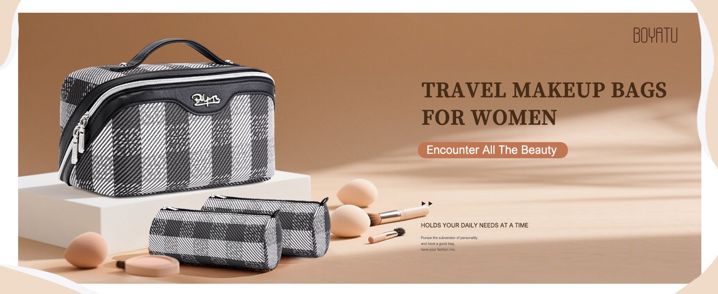 travel makeup bags for women