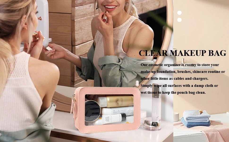 clear makeup bags clear makeup organizer clear makeup bags for traveling clear makeup case  bags 